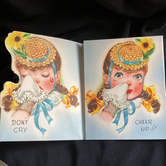 Stunning rare 1940s get well soon card❤️ - Picture 2 of 9